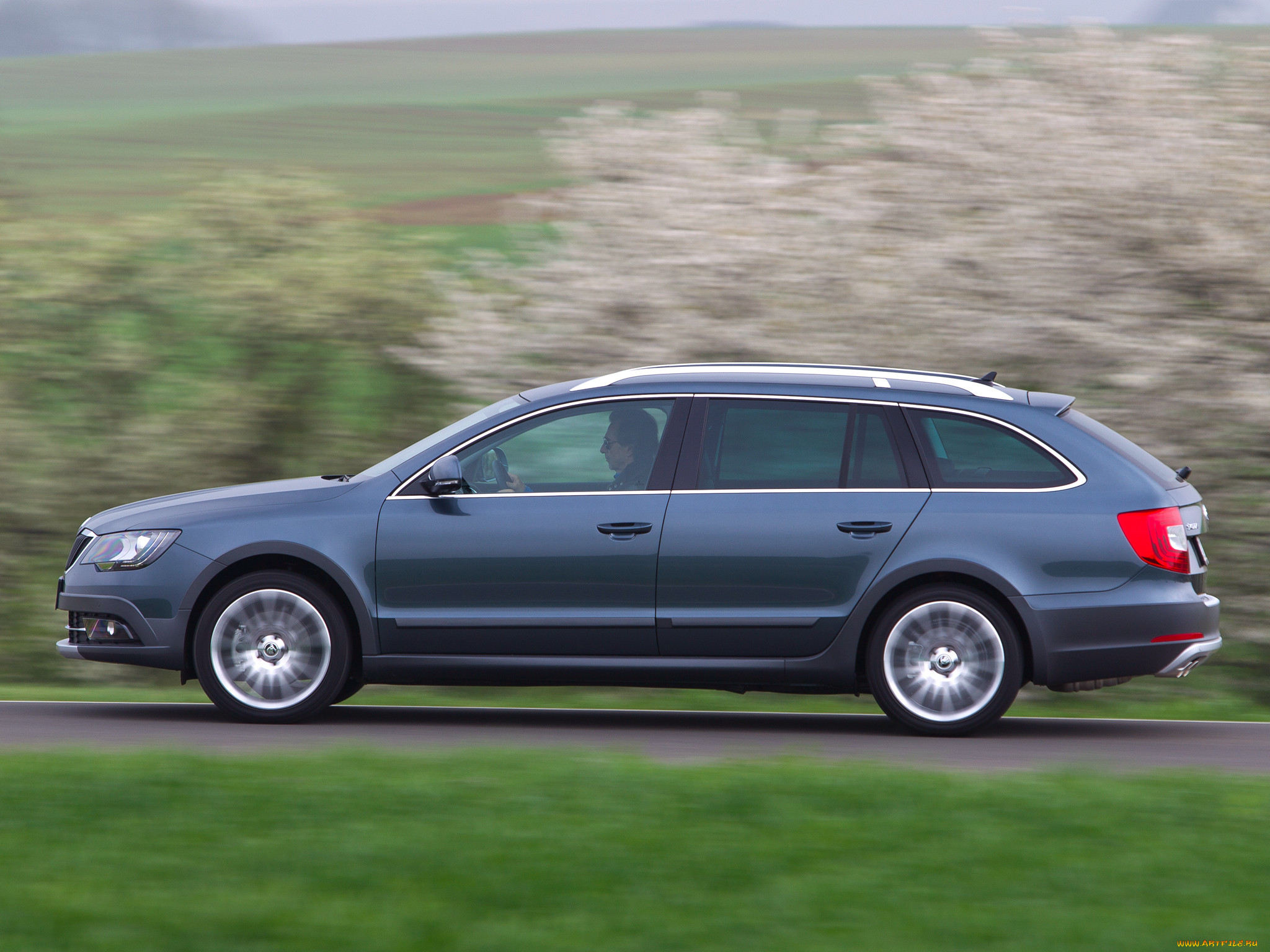 , skoda, outdoor, combi, 2014, superb